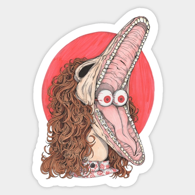 Beetlejuice Sticker by WtfBugg